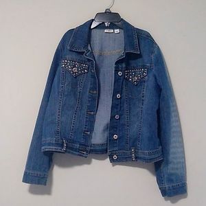 Cato's Bling Jean Jacket (L)
